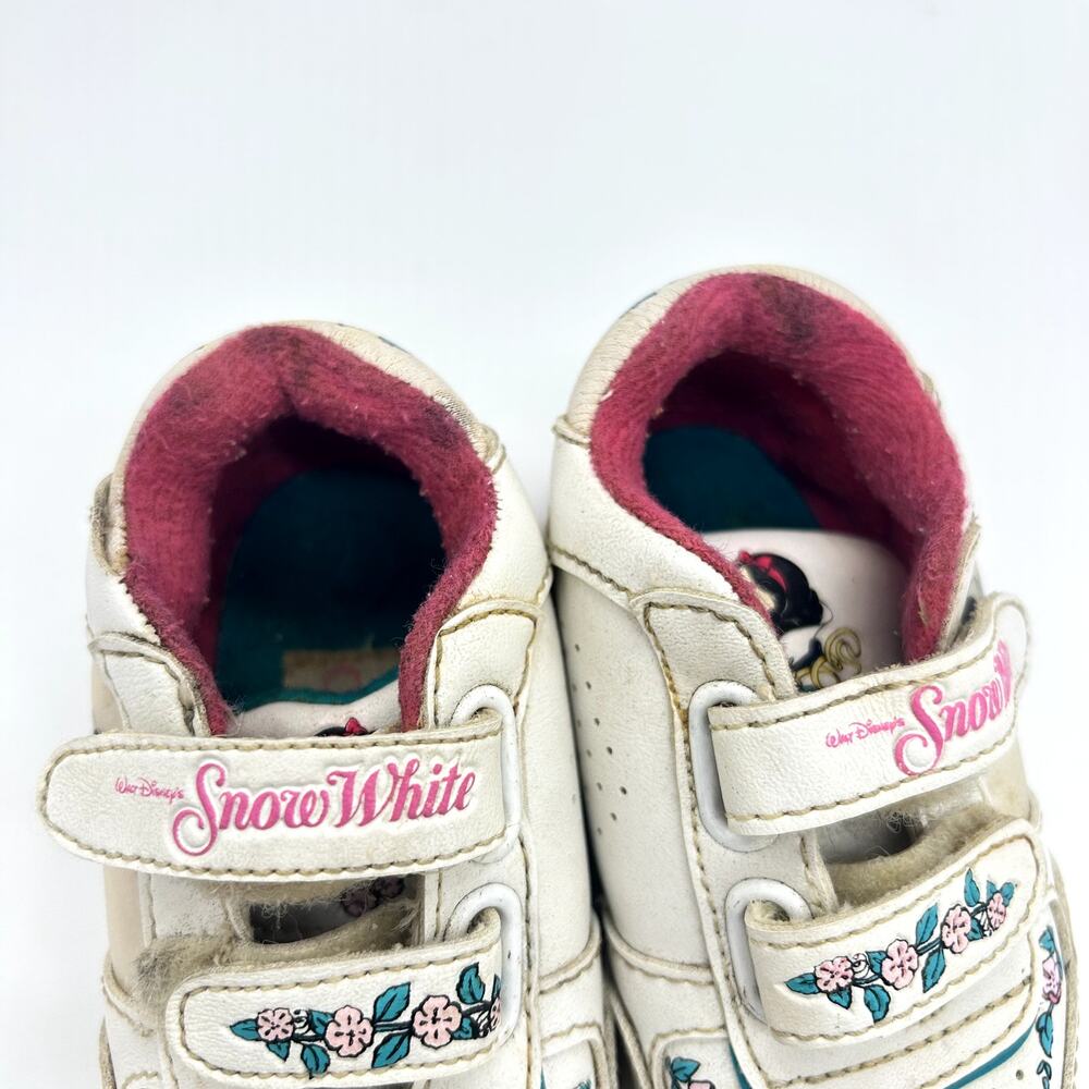 Vintage Snow White Sneakers 90's Y2K Disney Princess Girl Baby Toddler Shoes 4 - Picture 9 of 12